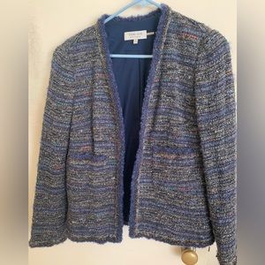 Teri Jon tweed blazer